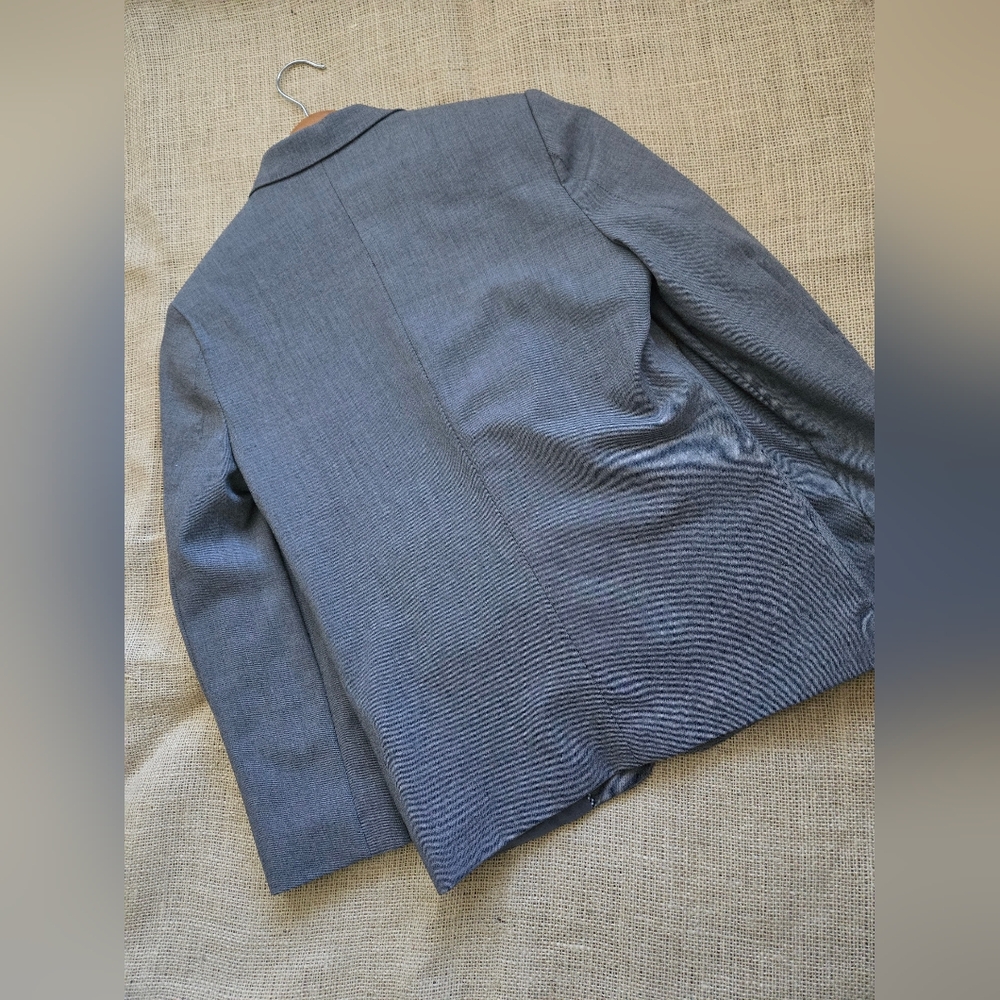 Boys Chaps size 10 Reg Grey Dress suit - Picture 7 of 7